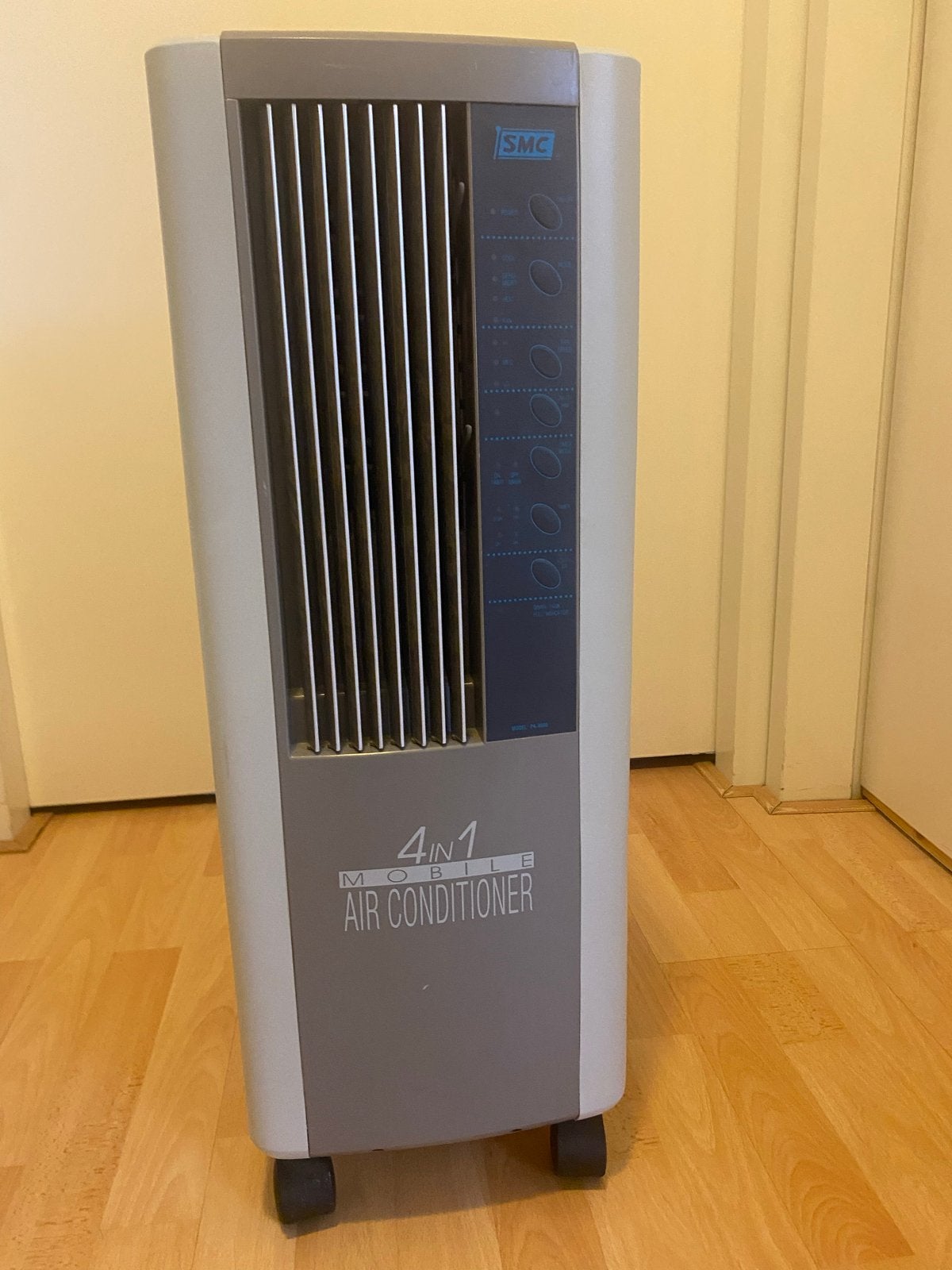 SMC 4-in-1 Mobiele Airconditioner - Koelen, Verwarmen, Ontvo, Gebruikt, Minder dan 60 m³, 3 snelheden of meer, Ophalen of Verzenden