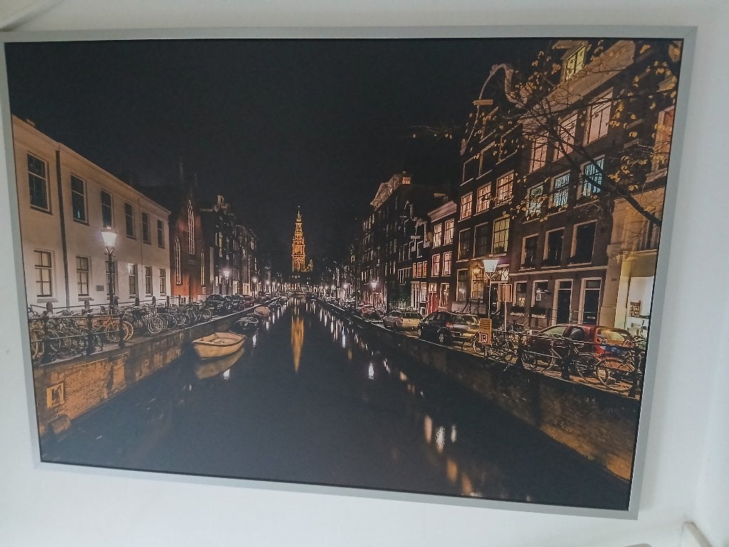 Foto schilderij, Ophalen, 125 cm of meer, Zo goed als nieuw, Schilderij