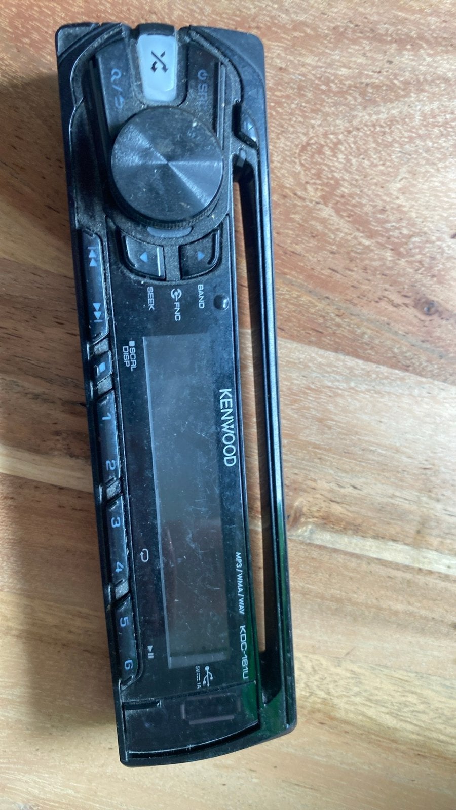 Kenwood KDC-161U Autoradio - MP3/WMA/WAV USB, Ophalen, Gebruikt