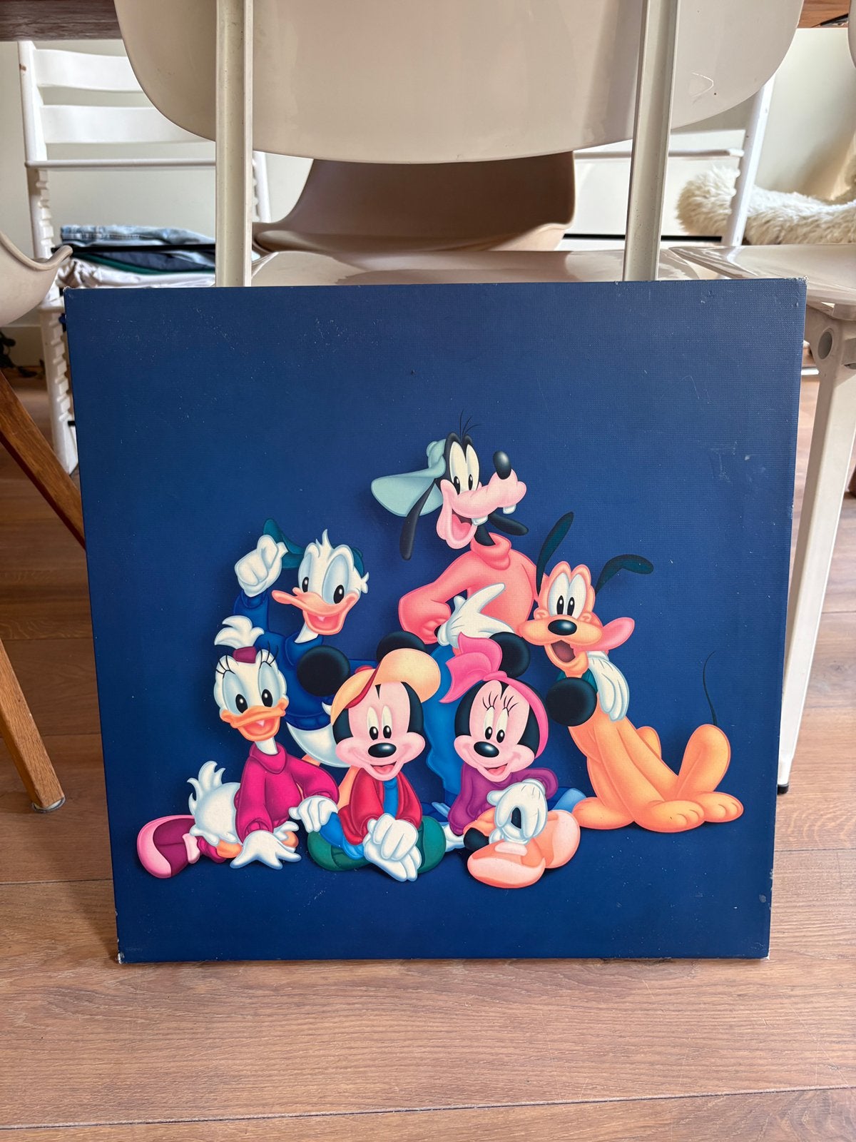 Disney donald duck wanddecoratie, Gebruikt, Overige merken, Ophalen of Verzenden, Wanddecoratie