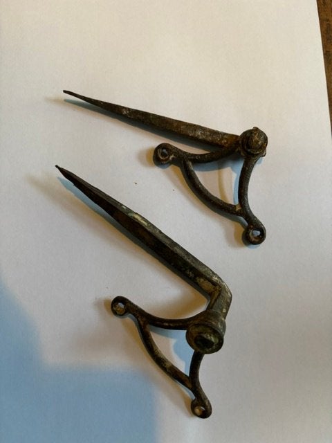 2 Antieke bel tuimelaars, Ophalen of Verzenden