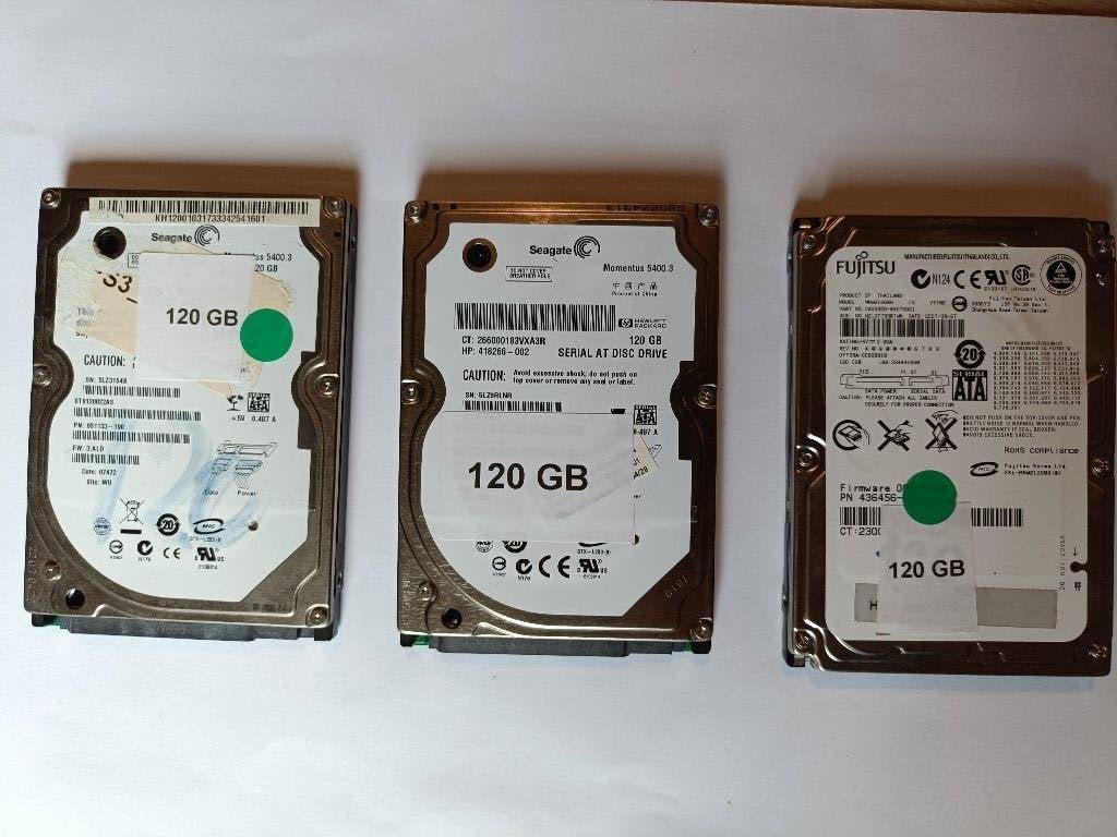 Diverse A merken 120GB 2,5" HDD, Computers en Software, Intern, Seagate, Toshiba, HGST, Western Digital, Verzenden, Seagate