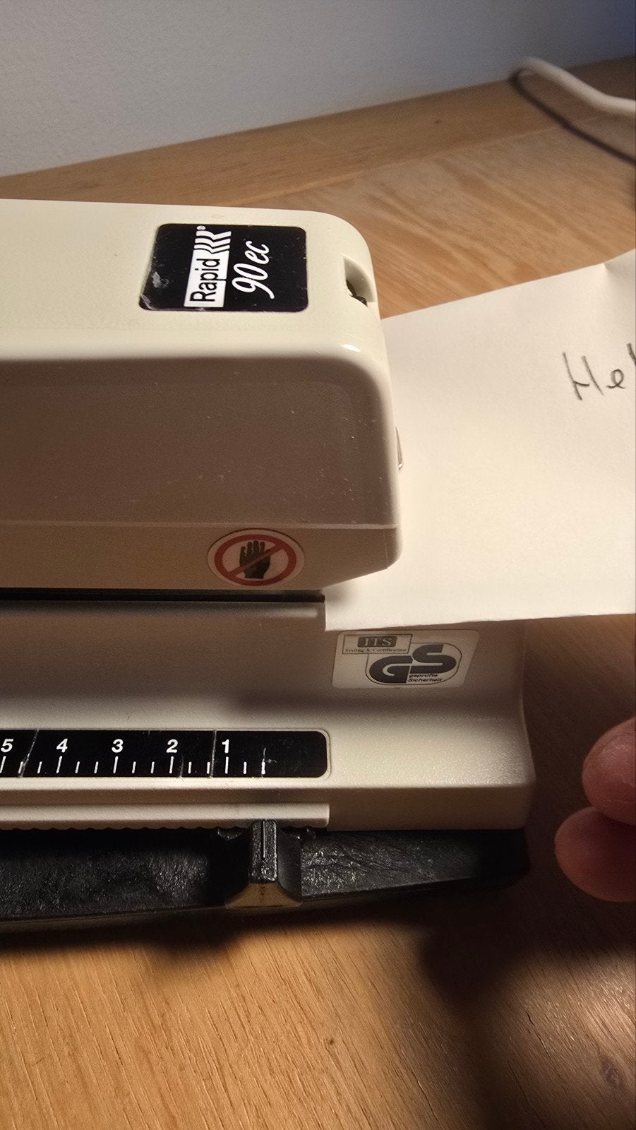 Rapid 90ec Classic Elektronische Nietmachine - Z.G.A.N., Ophalen of Verzenden, Zo goed als nieuw