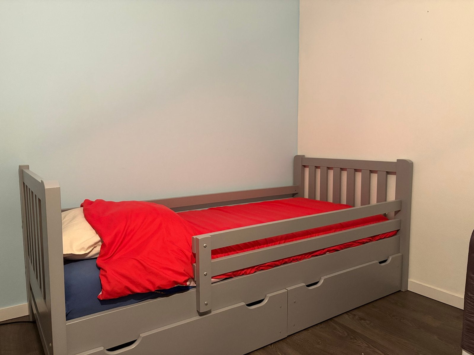 Rockwood Tim Kinderbed opberglades - uitvalbeveiliging, Ophalen, 90 cm, Eenpersoons, Zo goed als nieuw