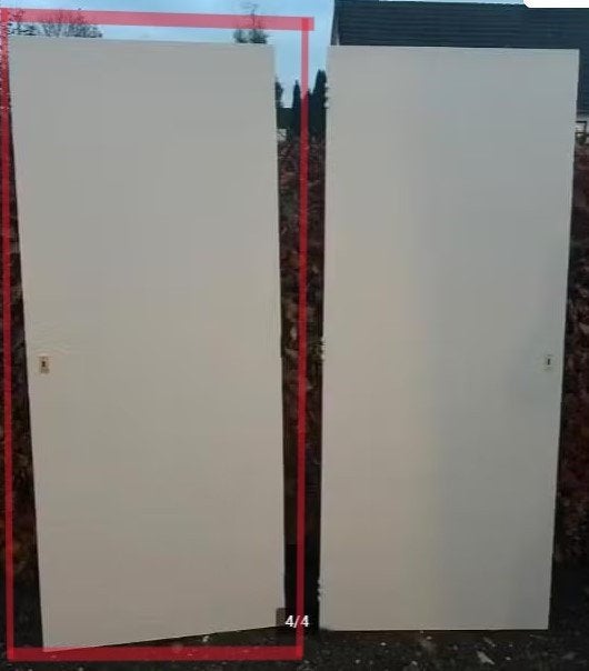 1 Gratis stompe binnendeur, Ophalen, 80 tot 100 cm, Binnendeur, Zo goed als nieuw