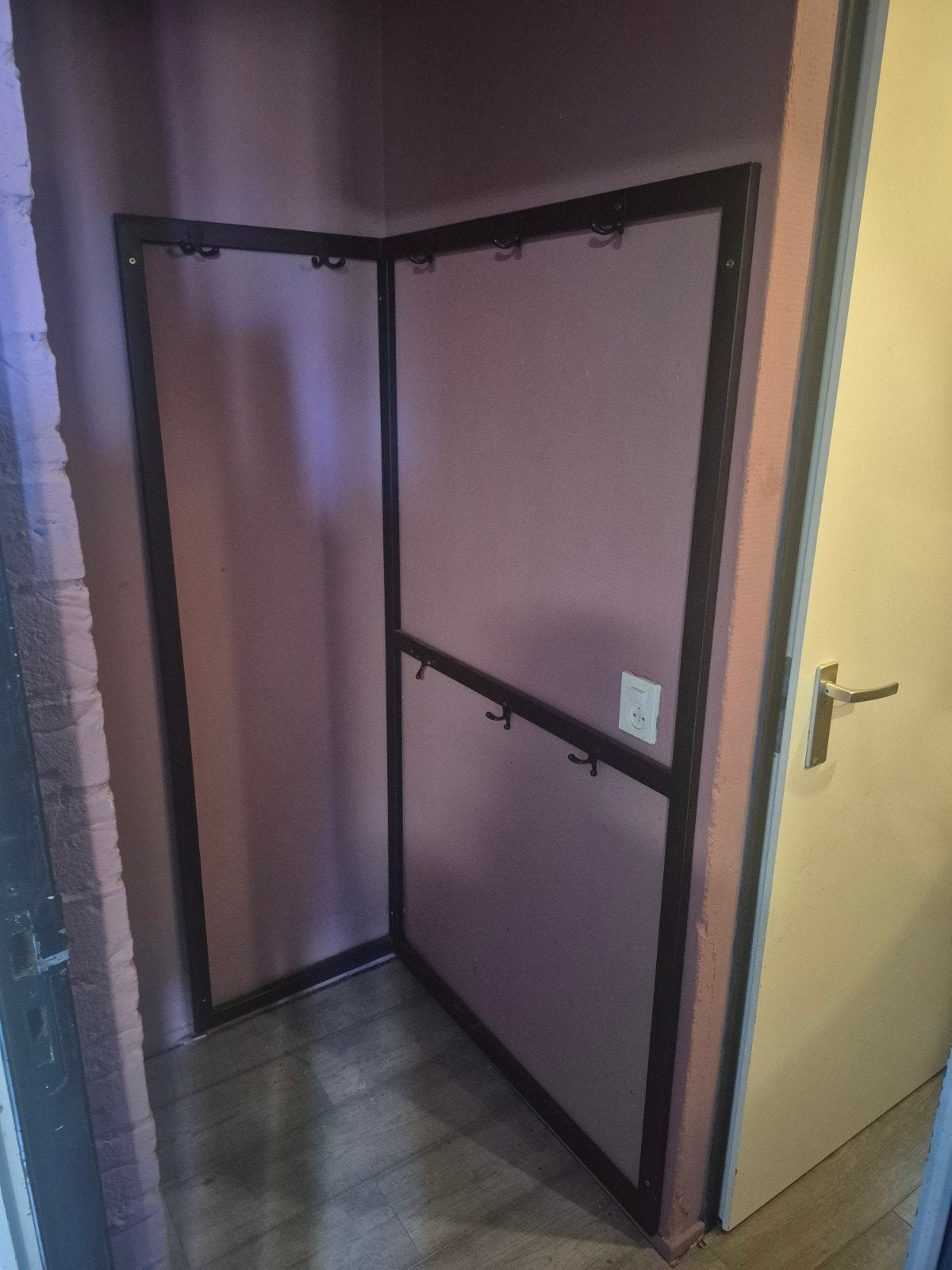 hoek kapstok, Huis en Inrichting, Ophalen, Zo goed als nieuw, Metaal, Wandkapstok