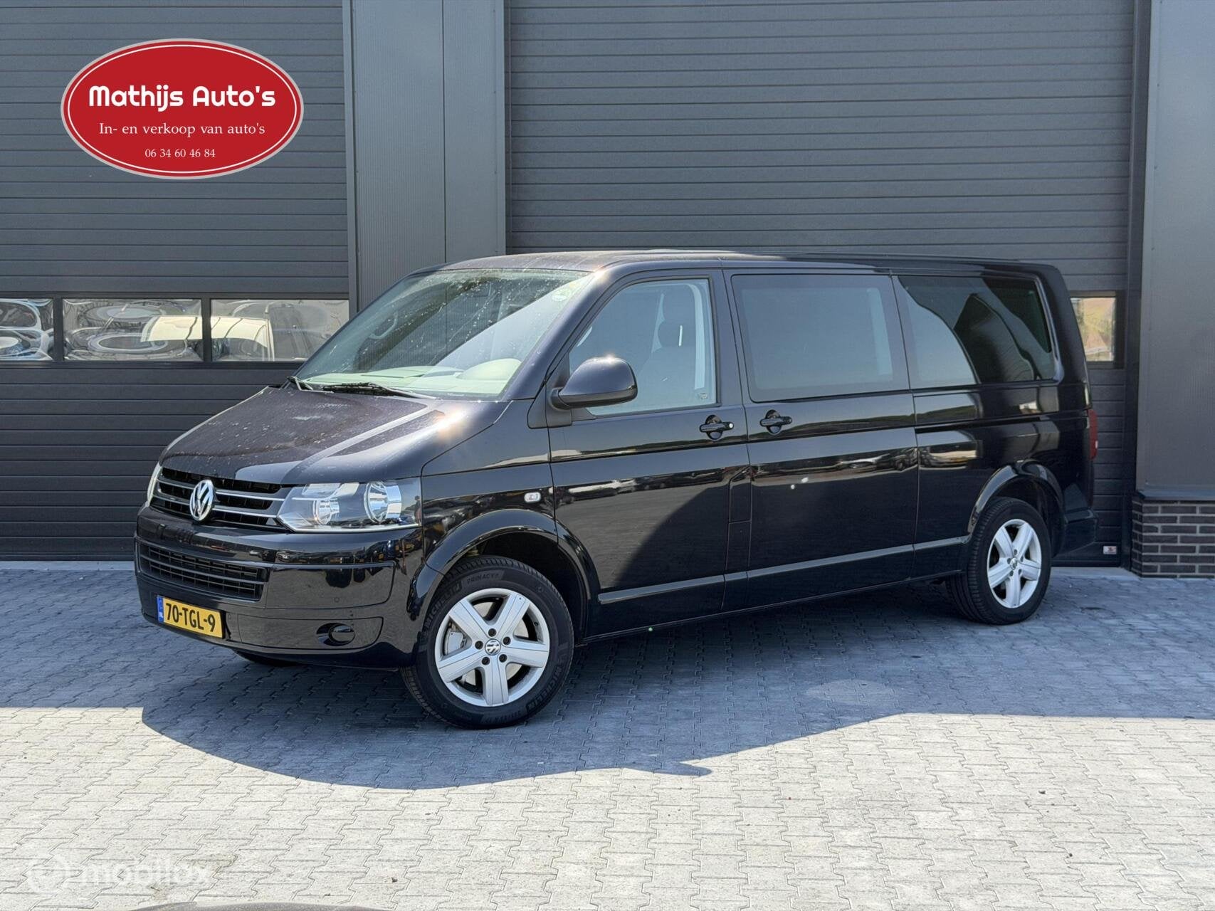 Volkswagen Transporter Multivan 2.0 TDI 9 persoons! DSG Auto, Euro 5, 8 stoelen, 4 cilinders, 2500 kg
