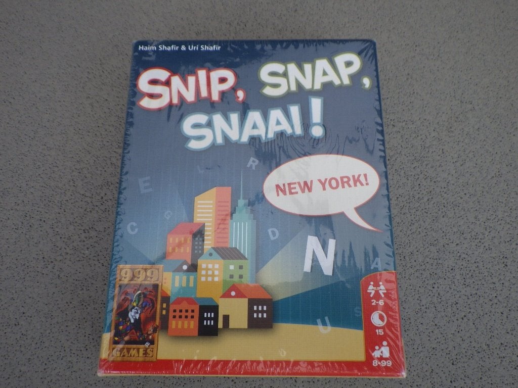 Snip snap snaai new york NIEUW 999 GAMES, Ophalen, Nieuw