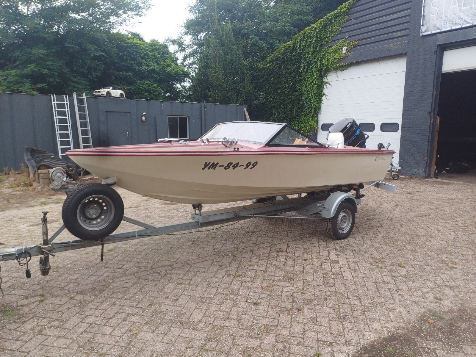Fletcher Arrow Opknap Boot met Mercury 1150 Buitenboordmotor, Watersport en Boten, Speedboten, Ophalen, Overige merken, Gebruikt