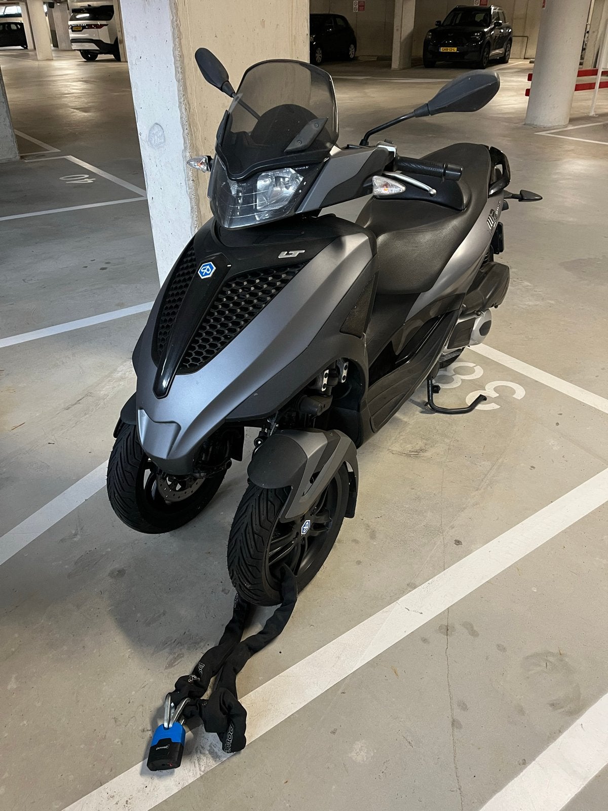 Piaggio MP3 Yourban 300 LT - Grijs - Goede staat, Gebruikt, Overige modellen, Maximaal 45 km/u, Ophalen of Verzenden