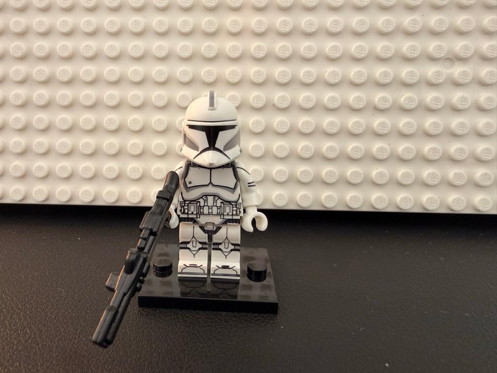 Star Wars: Clone Trooper Fase I Minifig, Star Wars, Lego, Ophalen of Verzenden, Zo goed als nieuw