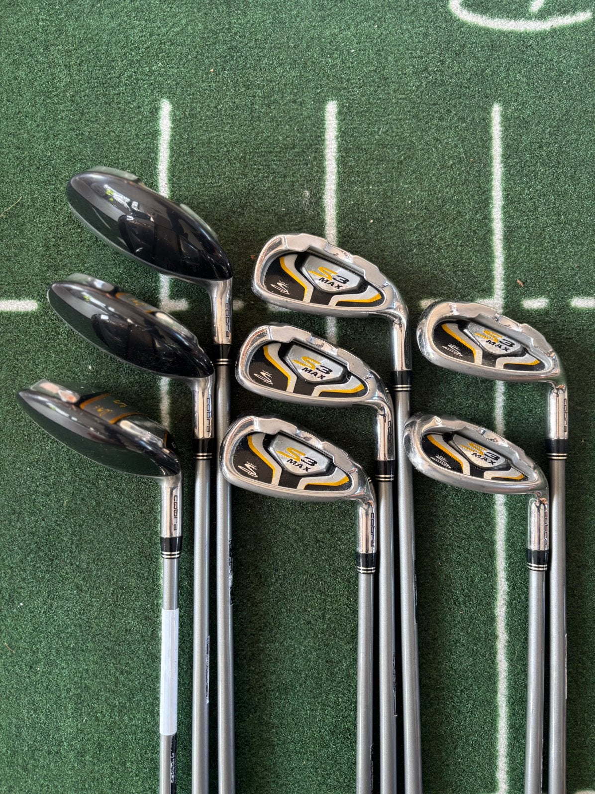 Cobra S3 Max Hybride/ijzerset | 4/SW | Lite Flex