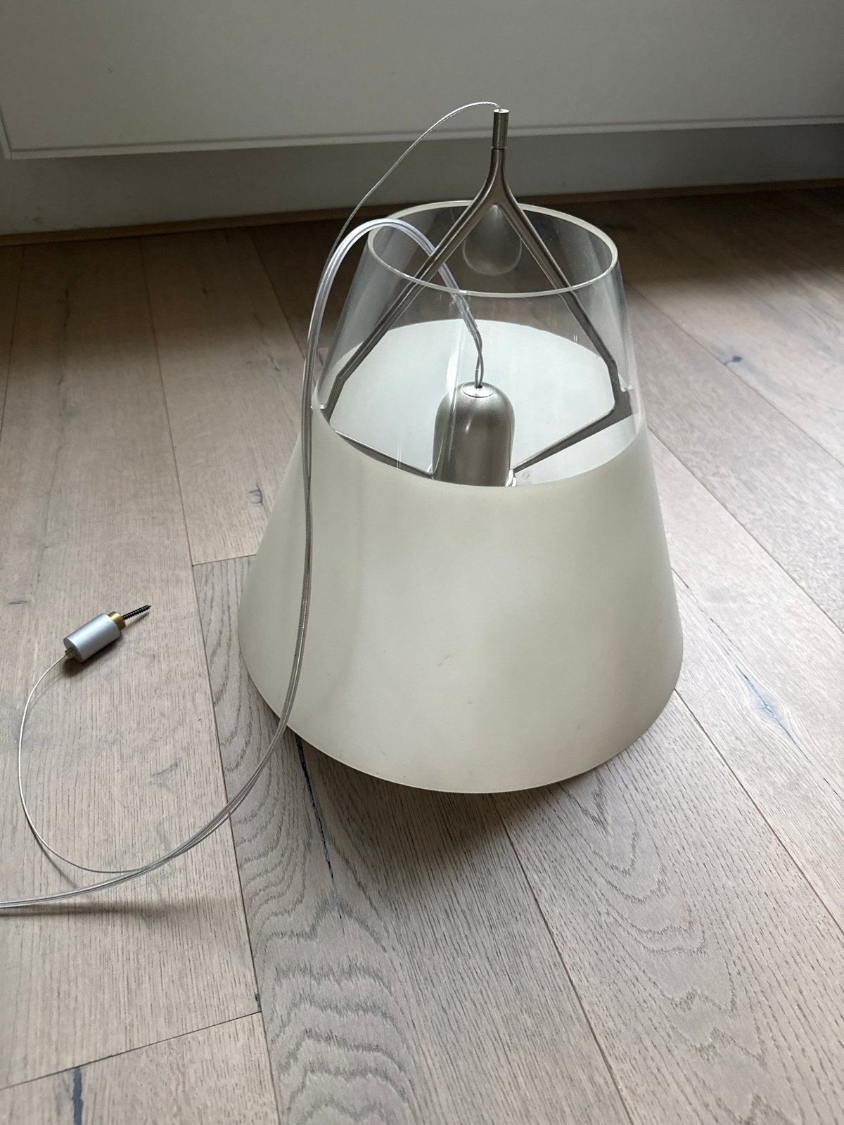 Hanglamp van Franseco Brivio voor Lucitalia, Huis en Inrichting, Lampen | Hanglampen, Ophalen, Gebruikt, Overige fittingen, Modern