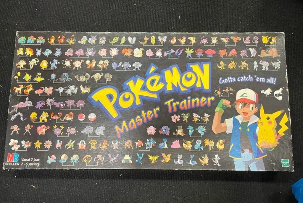 Pokémon Master Trainer bordspel 1999-2000, Hobby en Vrije tijd, Gezelschapsspellen | Bordspellen, Ophalen of Verzenden