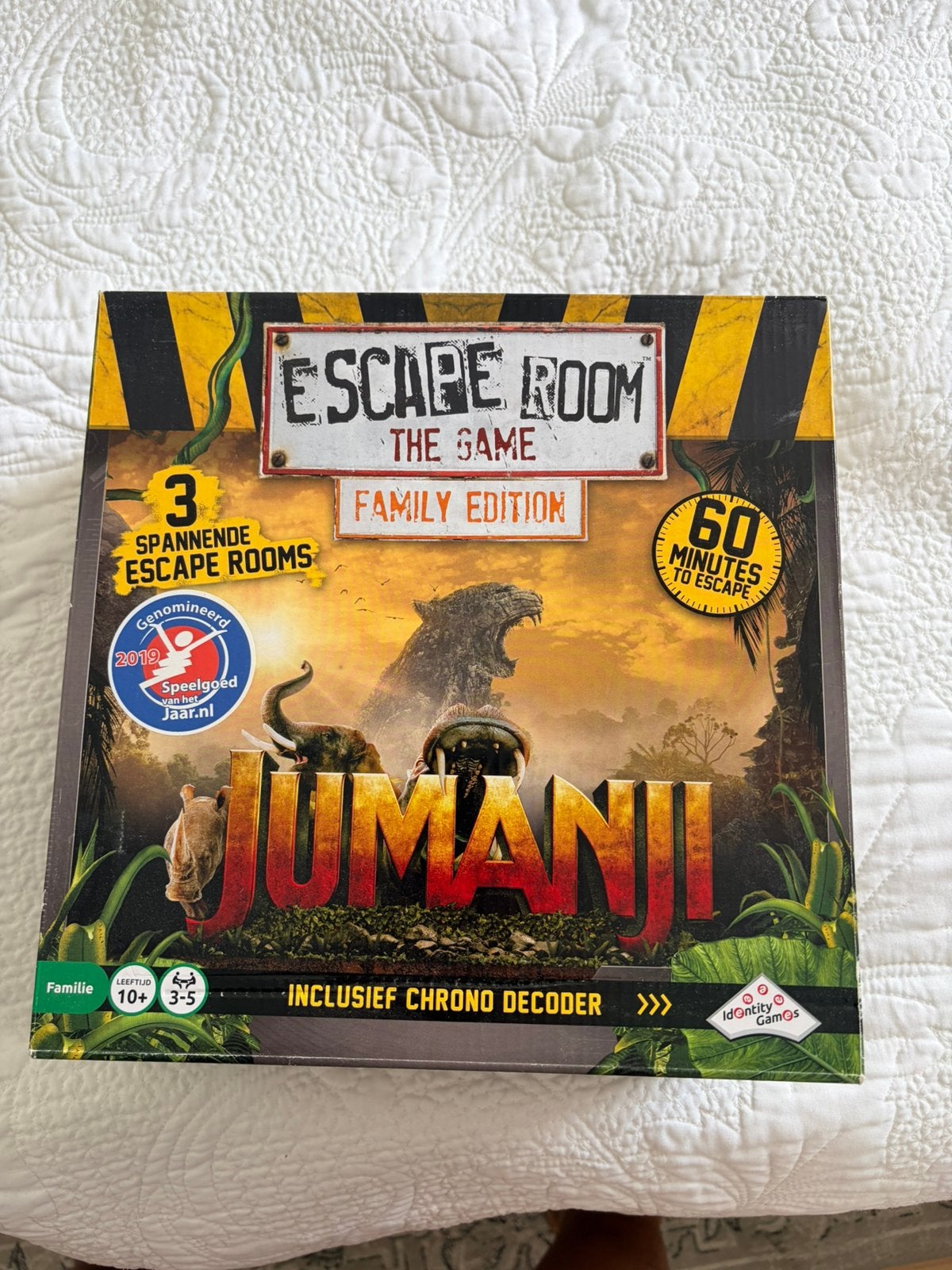Escape room met decoder, Ophalen of Verzenden, Minder dan 500 stukjes, Zo goed als nieuw, Overige typen