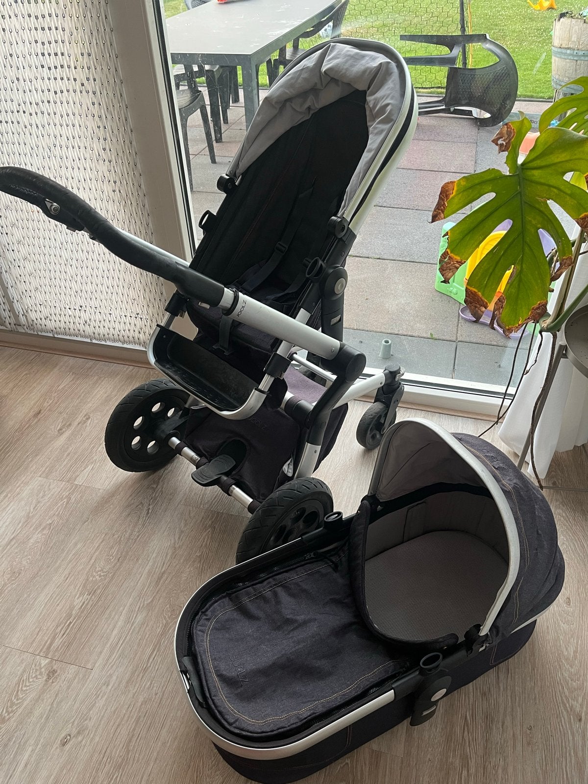 Joolz kinderwagen (2 in 1) optie: met maxicosi e/o plankje, Kinderen en Baby's, Kinderwagens en Combinaties, Gebruikt, Combiwagen