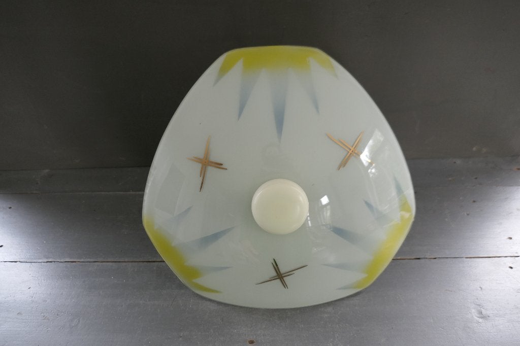 Vintage Philips design plafondlamp / paraplulamp jaren 50/60, Verzenden