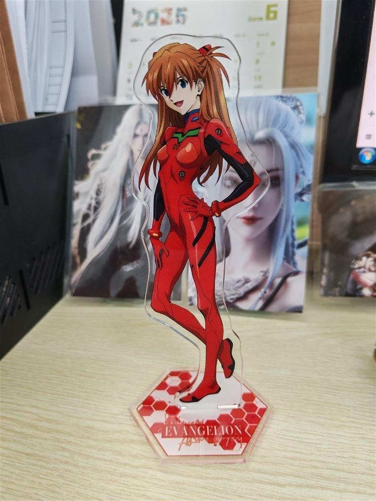Asuka Evangelion Neon Genesis EVA Acrylic Figuur, Verzenden, Nieuw, Film, Foto of Kaart