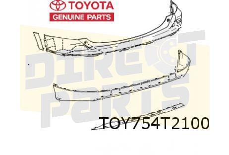 Toyota RAV4 (1/16-1/19) achterbumper onder Origineel! (Zwart, -, Verzenden, -, Nieuw