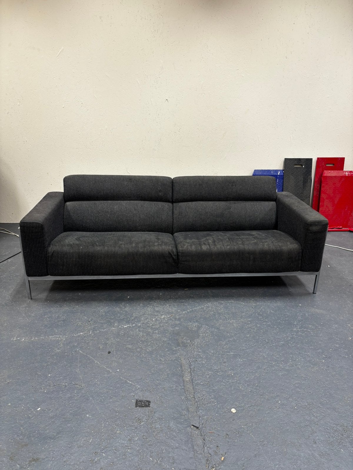 Vintage Harvink design Bank, Ophalen, Gebruikt, Tweepersoons, 75 tot 100 cm