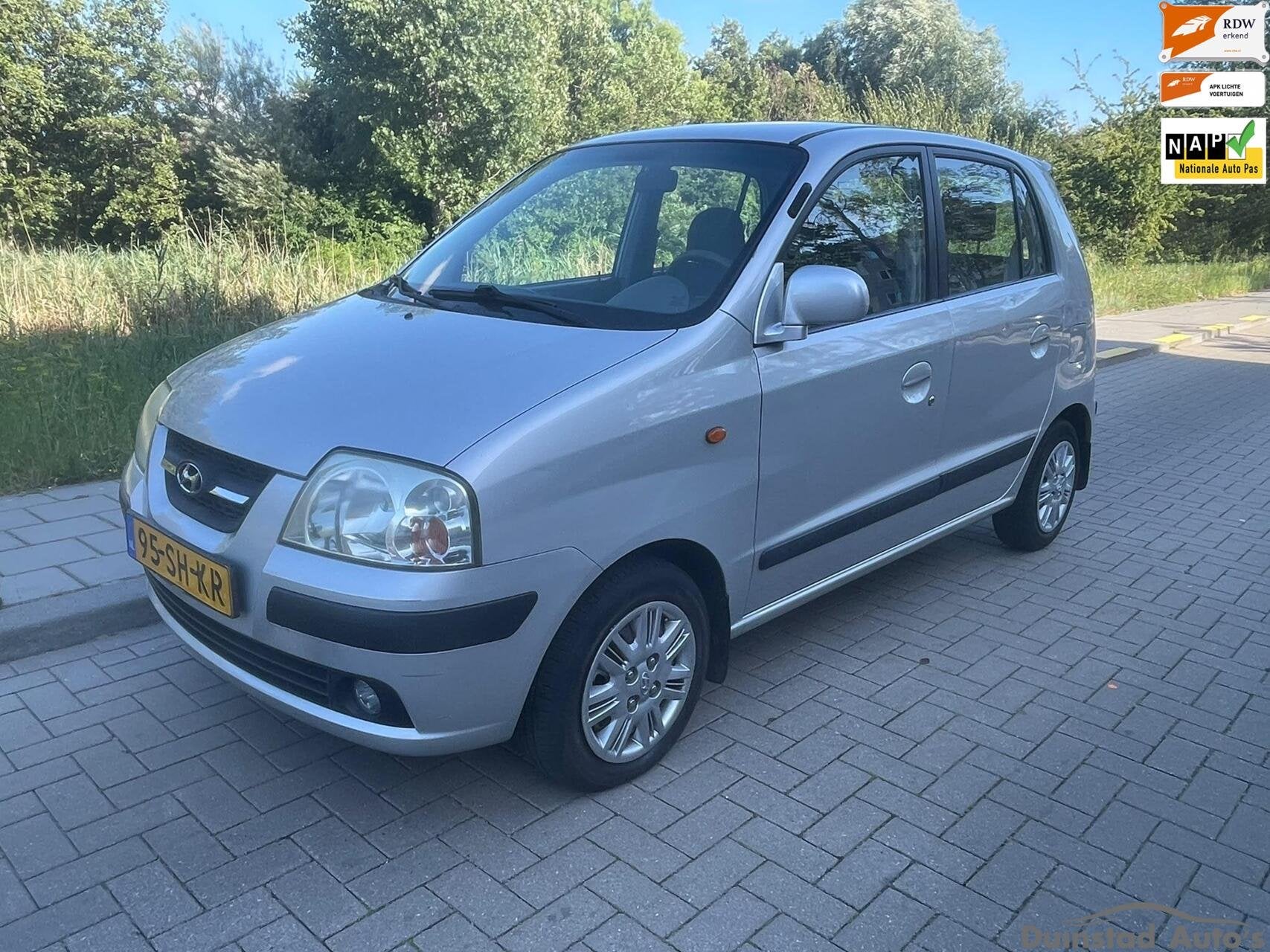 Hyundai Atos 1.1i Dynamic AUTOMAAT|72dKm Nap|APK sept 2027, 31 €/maand, 4 cilinders, Origineel Nederlands, Atos