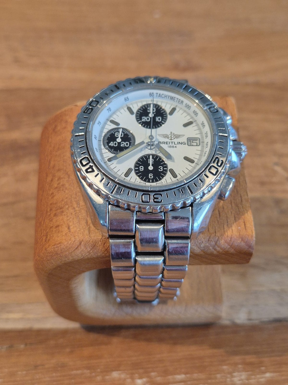 Breitling Chrono Shark A13051 – Automaat – 41 mm, Ophalen of Verzenden, Zo goed als nieuw, Staal, Breitling