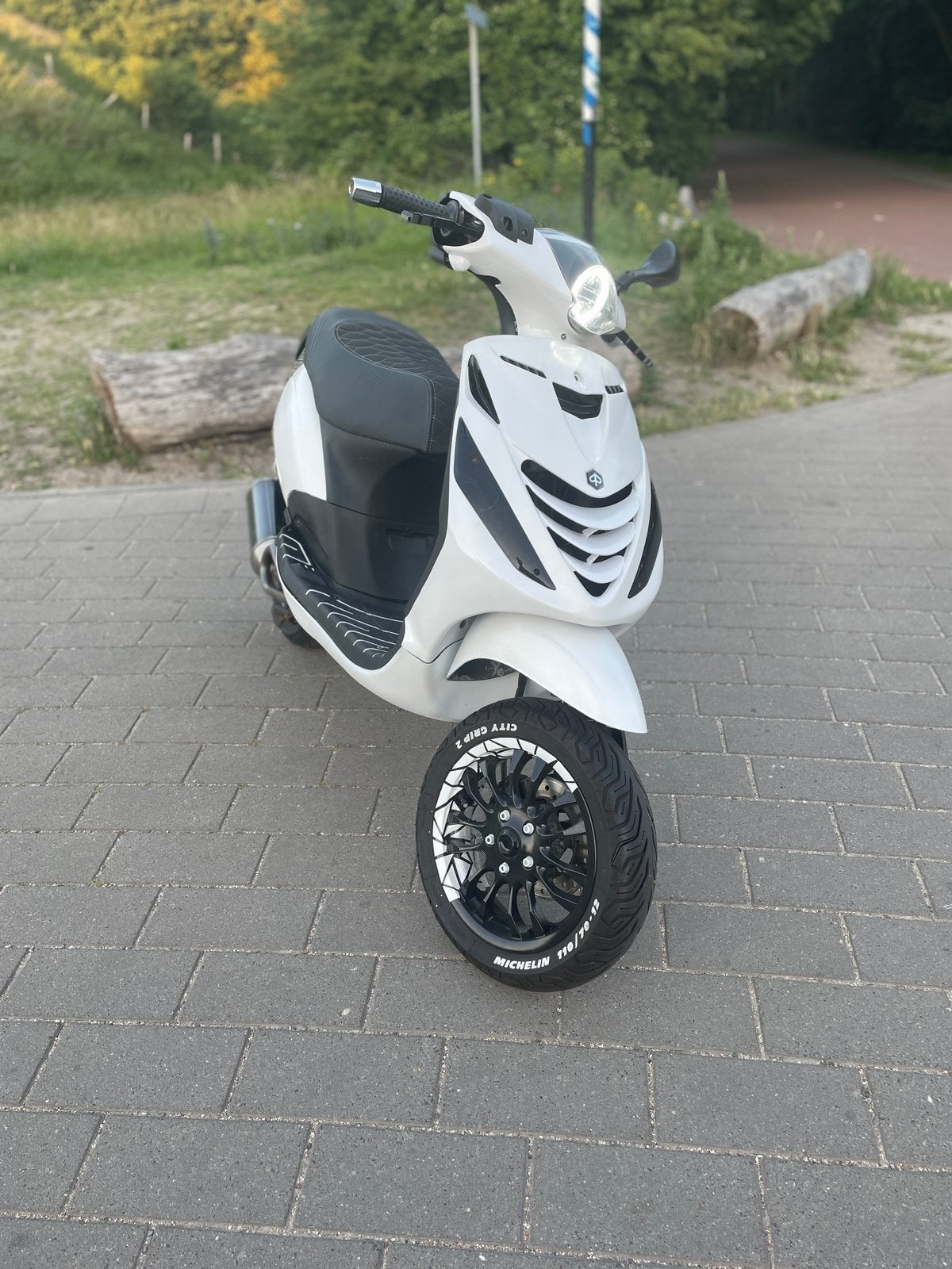 Zip 80cc sp voorvork, Ophalen, Maximaal 45 km/u, Zip, Zo goed als nieuw