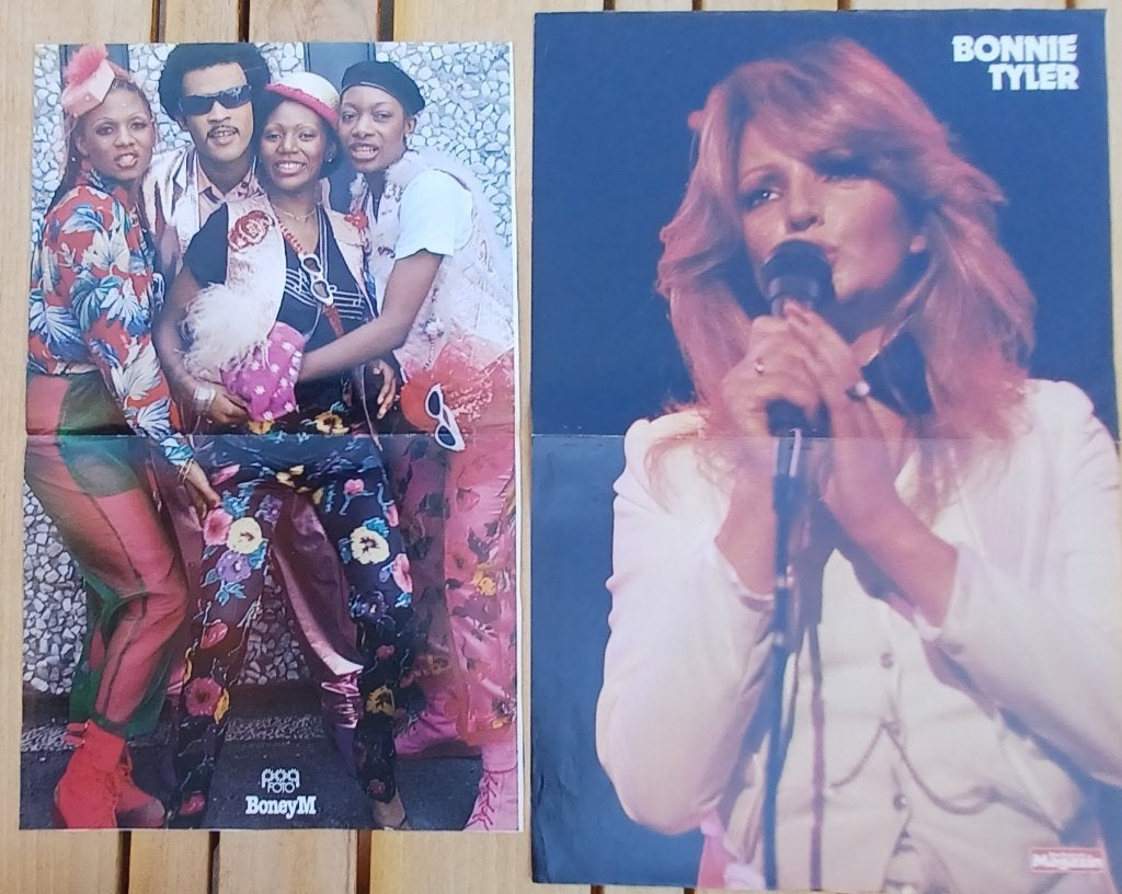 15 posters jaren '70/'80 // Tina Turner/Earring/Led Zeppelin, Verzamelen, Posters, Verzenden, Zo goed als nieuw, A1 t/m A3, Film en Tv