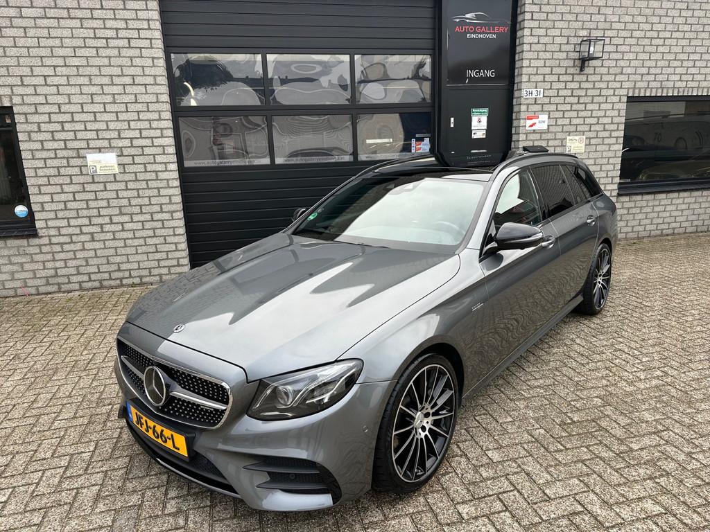 Mercedes-Benz E-Klasse Estate AMG 53 4MATIC *PANO-DAK*BURMES, Auto's, Mercedes-Benz, Automaat, Gebruikt, Met garantie (alle), Vierwielaandrijving