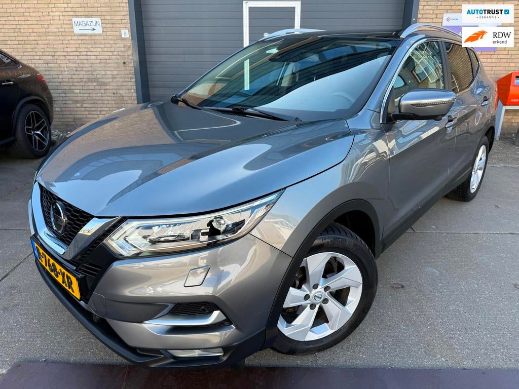 Nissan Qashqai 1.3 DIG-T Premium Edition 2021 AUT PANO LEER, Gebruikt, Met garantie (alle), Bedrijf, Qashqai
