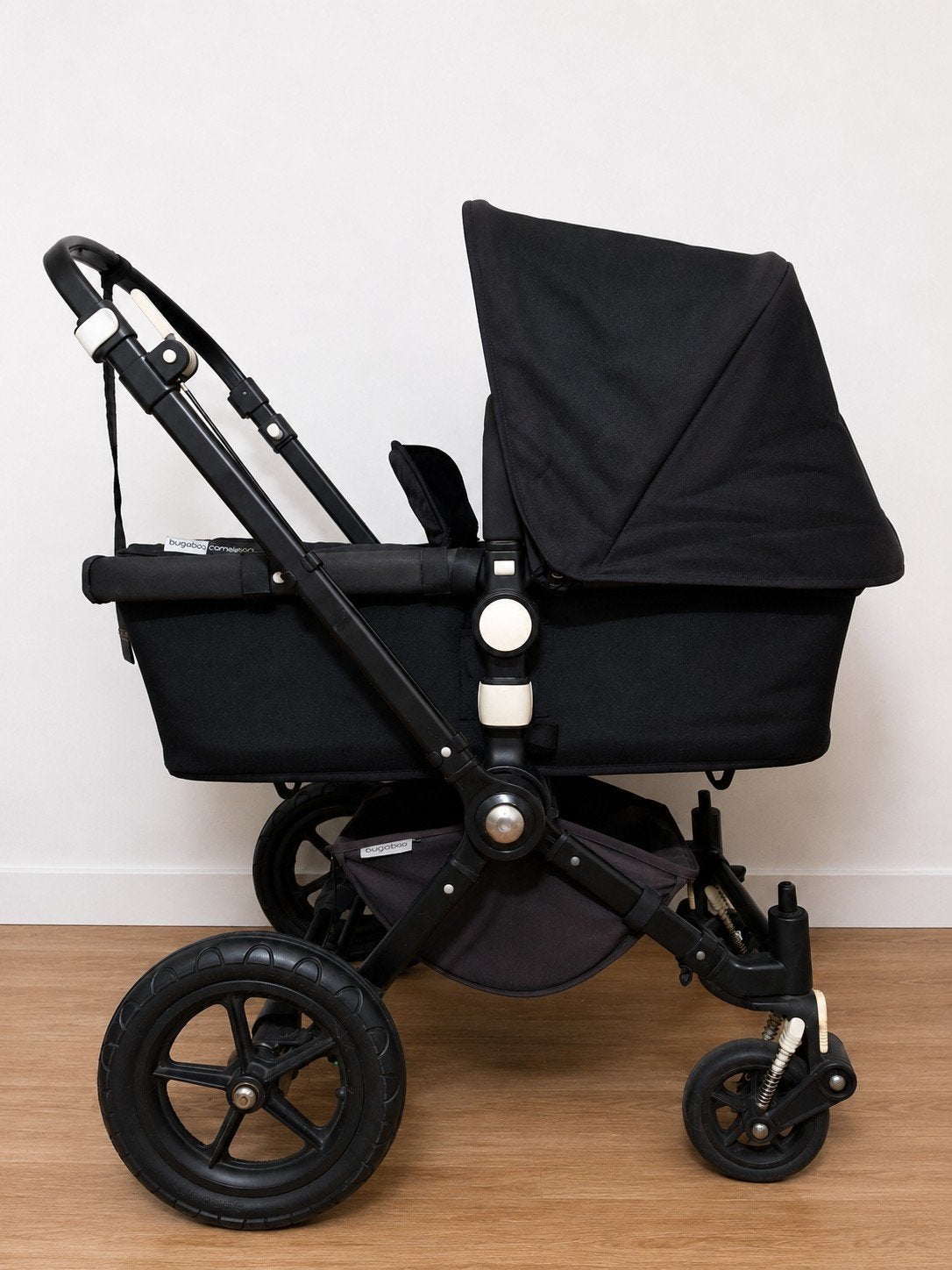 TEAB Bugaboo Cameleon zwart, Ophalen, Gebruikt, Bugaboo, Met reiswieg
