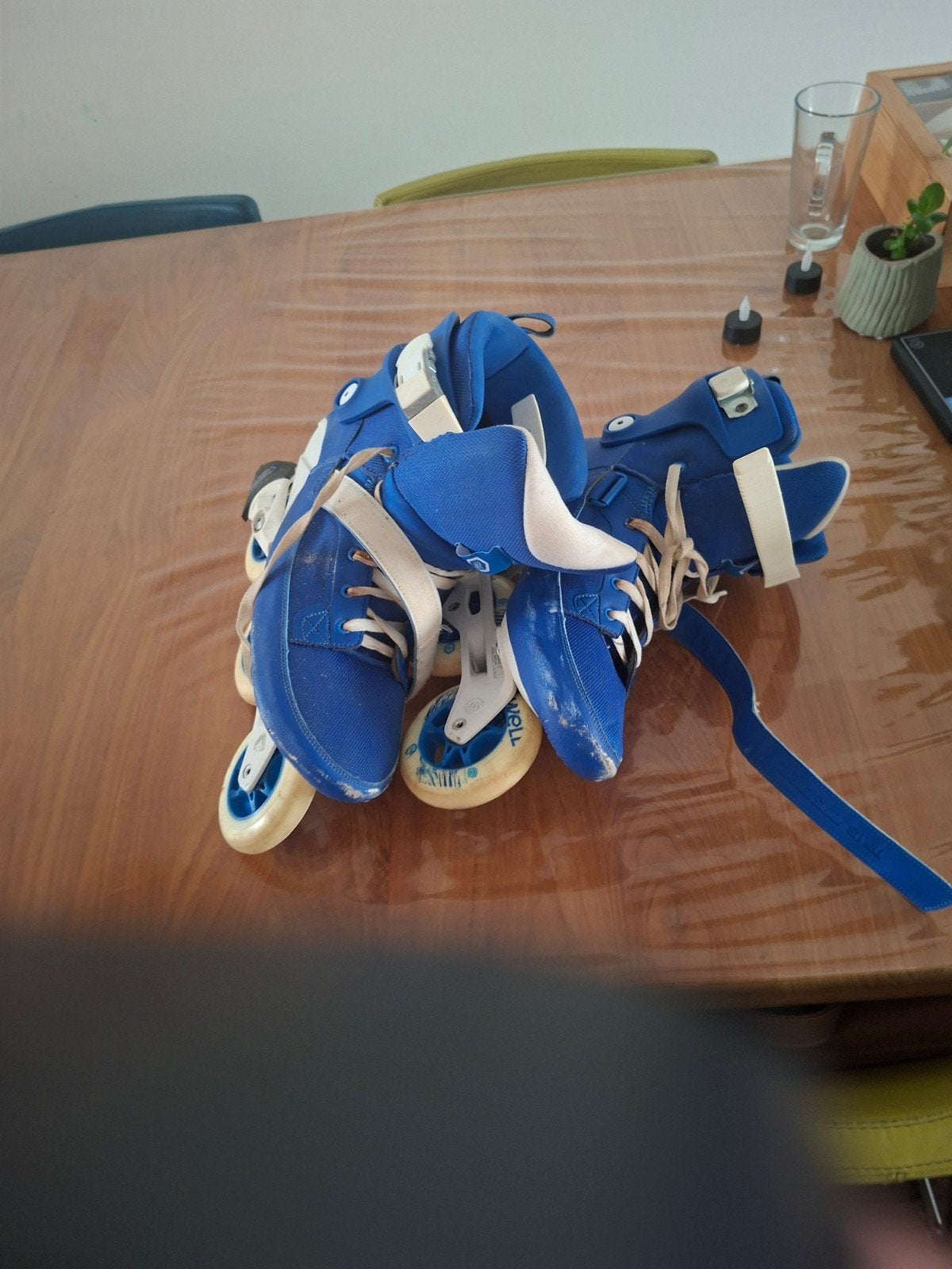 Powerslide Swell Trinity 100 Royal Blue Inline Skates, Dames, Ophalen of Verzenden, Inline skates 4 wielen, Powerslide