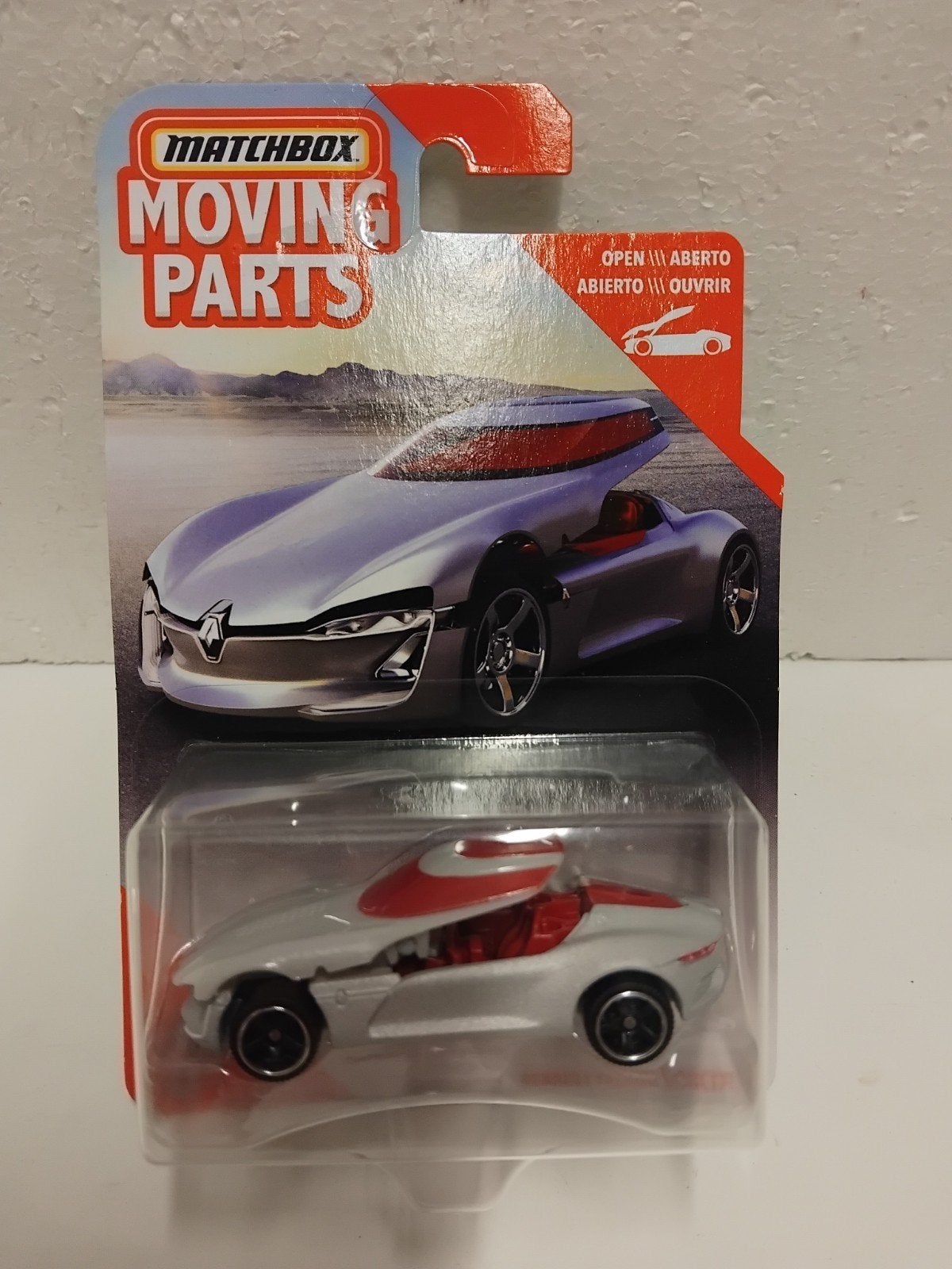Matchbox Moving parts Renault Trezor concept 3INCH, Ophalen of Verzenden, Zo goed als nieuw, Auto