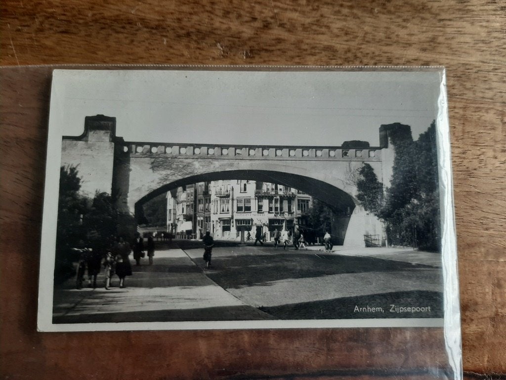 Arnhem Zijpsepoort, stempel 1949, Ophalen of Verzenden, 1940 tot 1960, Gelopen, Gelderland