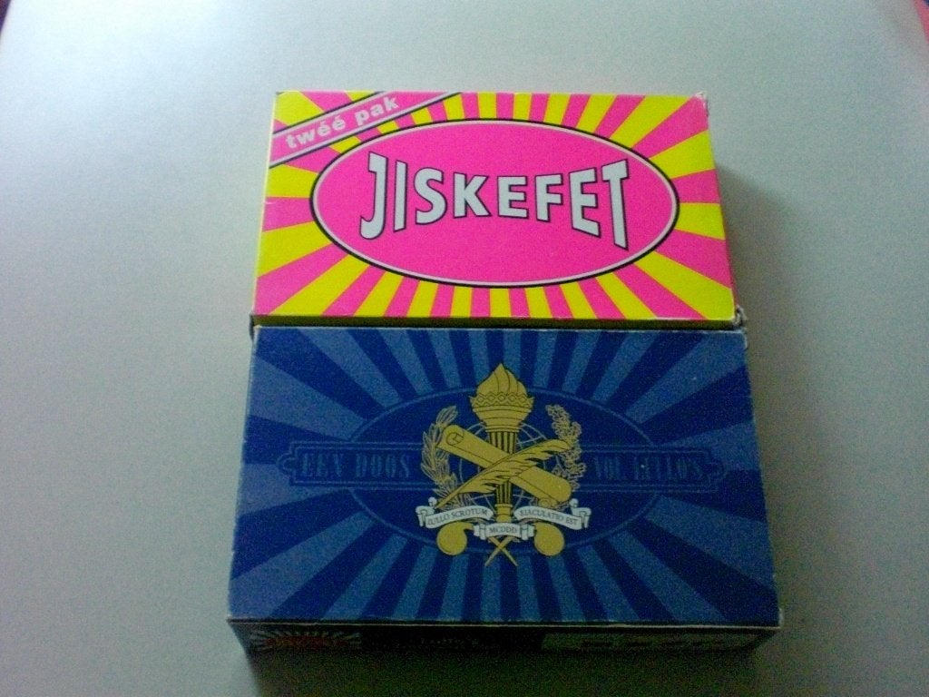 JISKEFET - 4 stuks VHS, Cd's en Dvd's, VHS | Documentaire, Tv en Muziek, Gebruikt, Tv-serie of Tv-programma, Vanaf 16 jaar, Ophalen of Verzenden