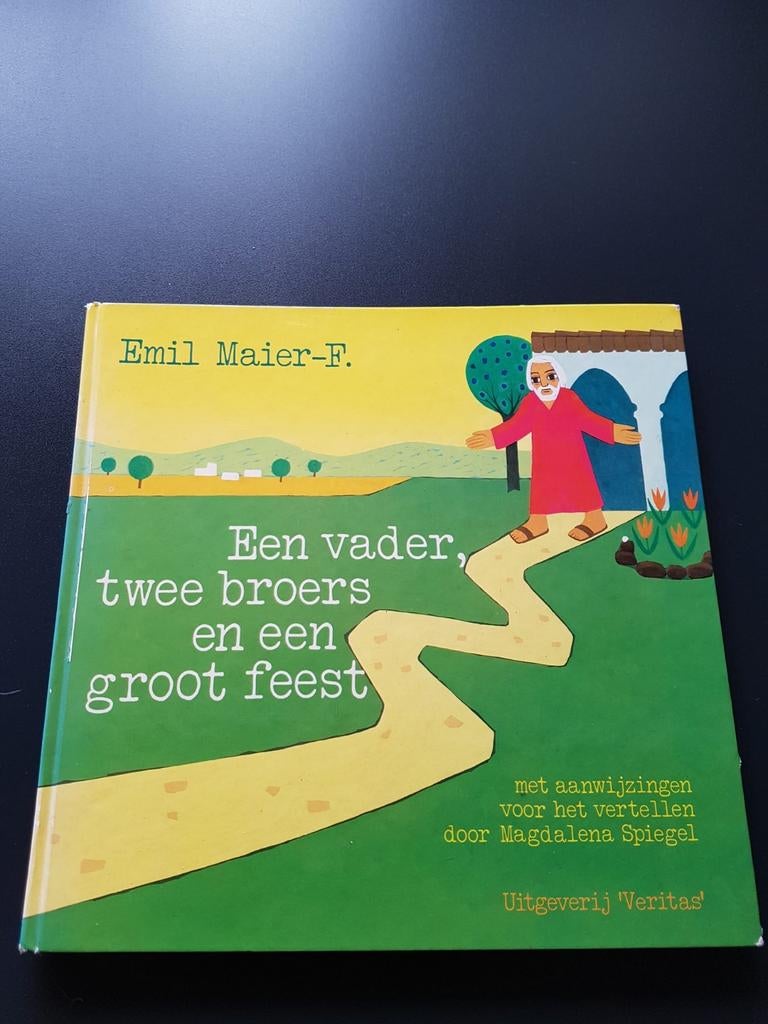 Kinderboek: Een vader, twee broers en een groot feest., Boeken, Ophalen of Verzenden, Zo goed als nieuw