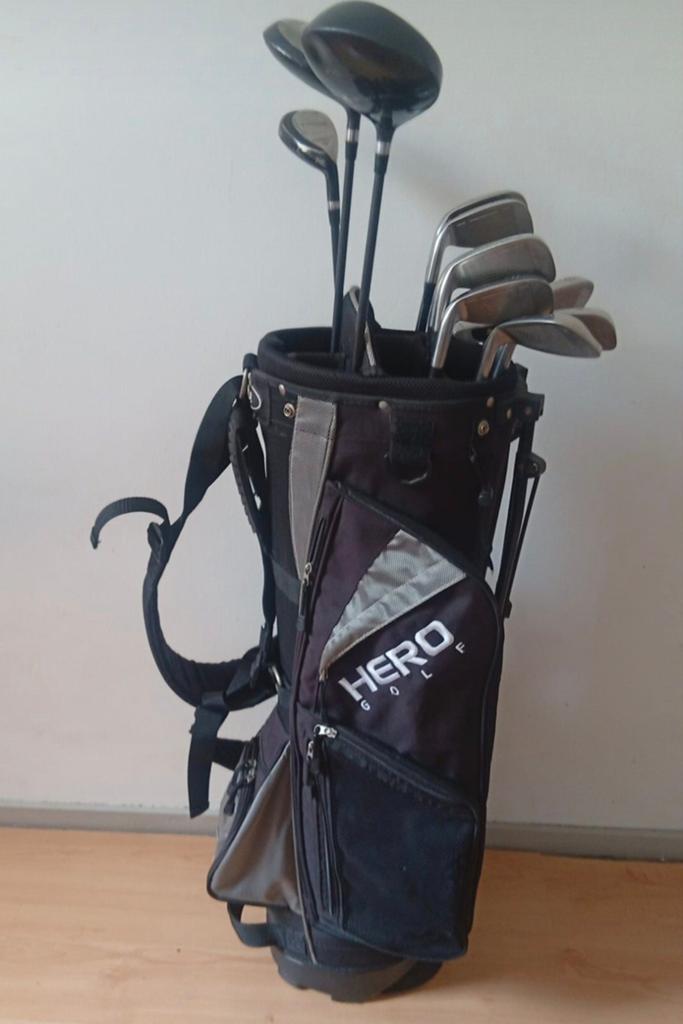 Mizuno heren golfset met golftas standbag, Ophalen of Verzenden, Gebruikt, Set, Mizuno