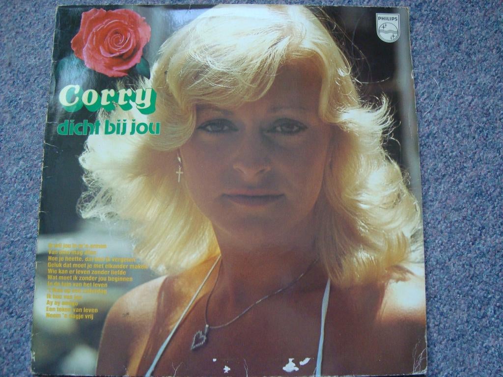 Corry dicht bij jou, Ophalen of Verzenden, Zo goed als nieuw, 12 inch, Levenslied of Smartlap