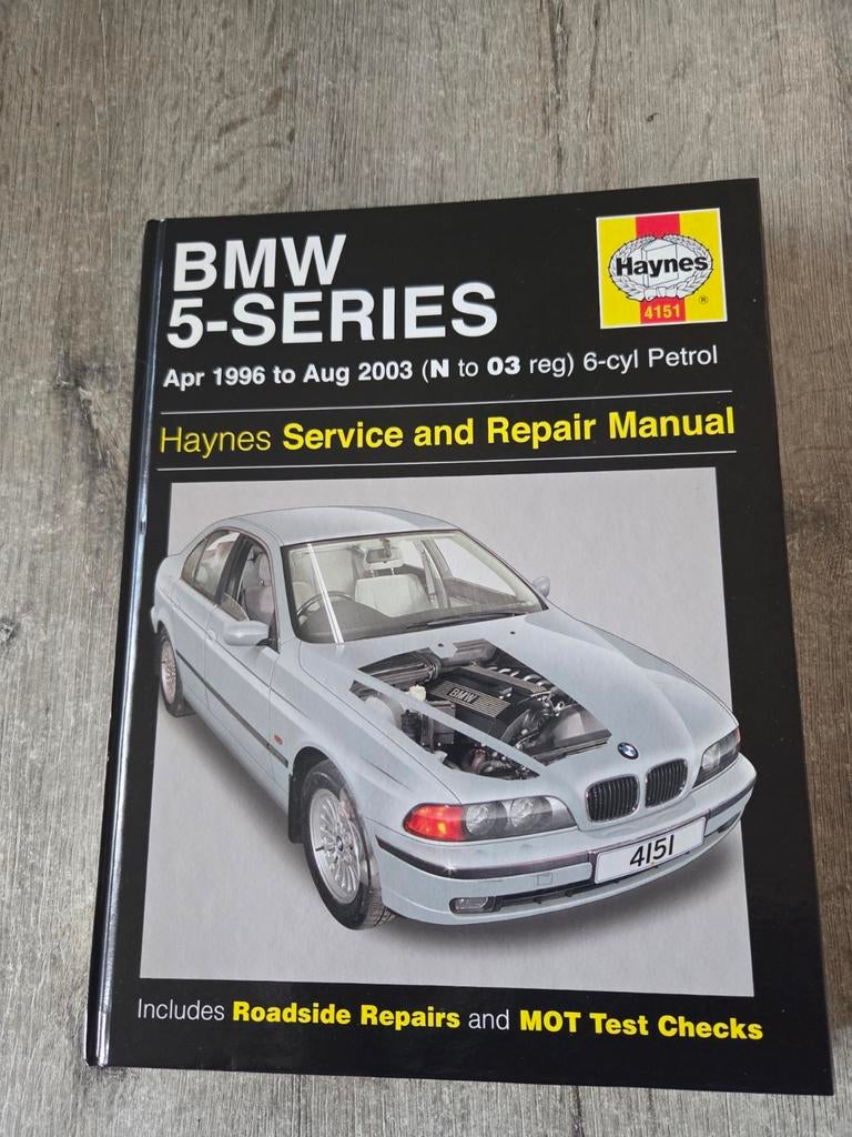Haynes Service en Reparatie Handboek BMW 5-serie, Ophalen of Verzenden