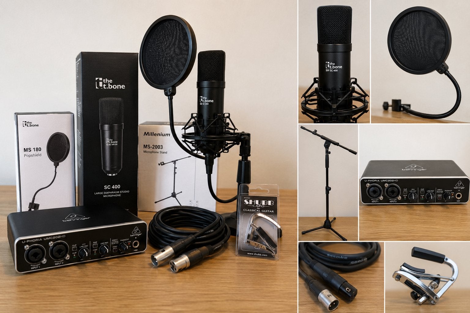 ️ Complete thuisstudio / podcast- & opnamepakket, Ophalen of Verzenden, Zo goed als nieuw, Overige merken