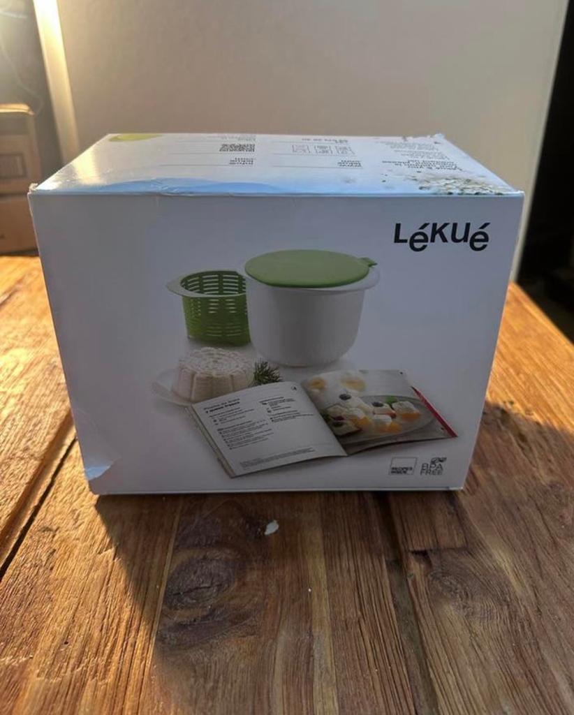 Lékué Mon Fromage Frais - Maak je eigen verse kaas, Overige typen, ., Kunststof, Nieuw