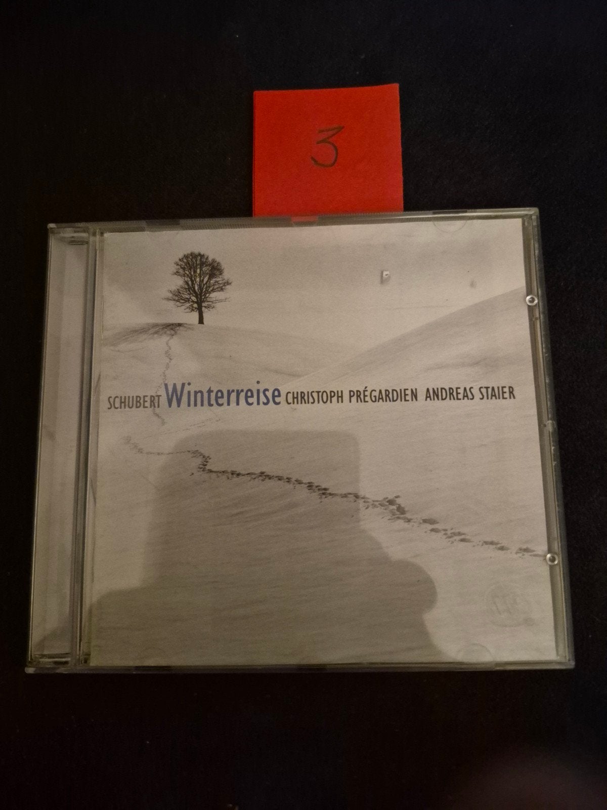 Schubert  Winterreise CD - Christoph Prégardien, Andreas Sta, Inclusief boekje, Gebruikt, Schubert, Ophalen of Verzenden