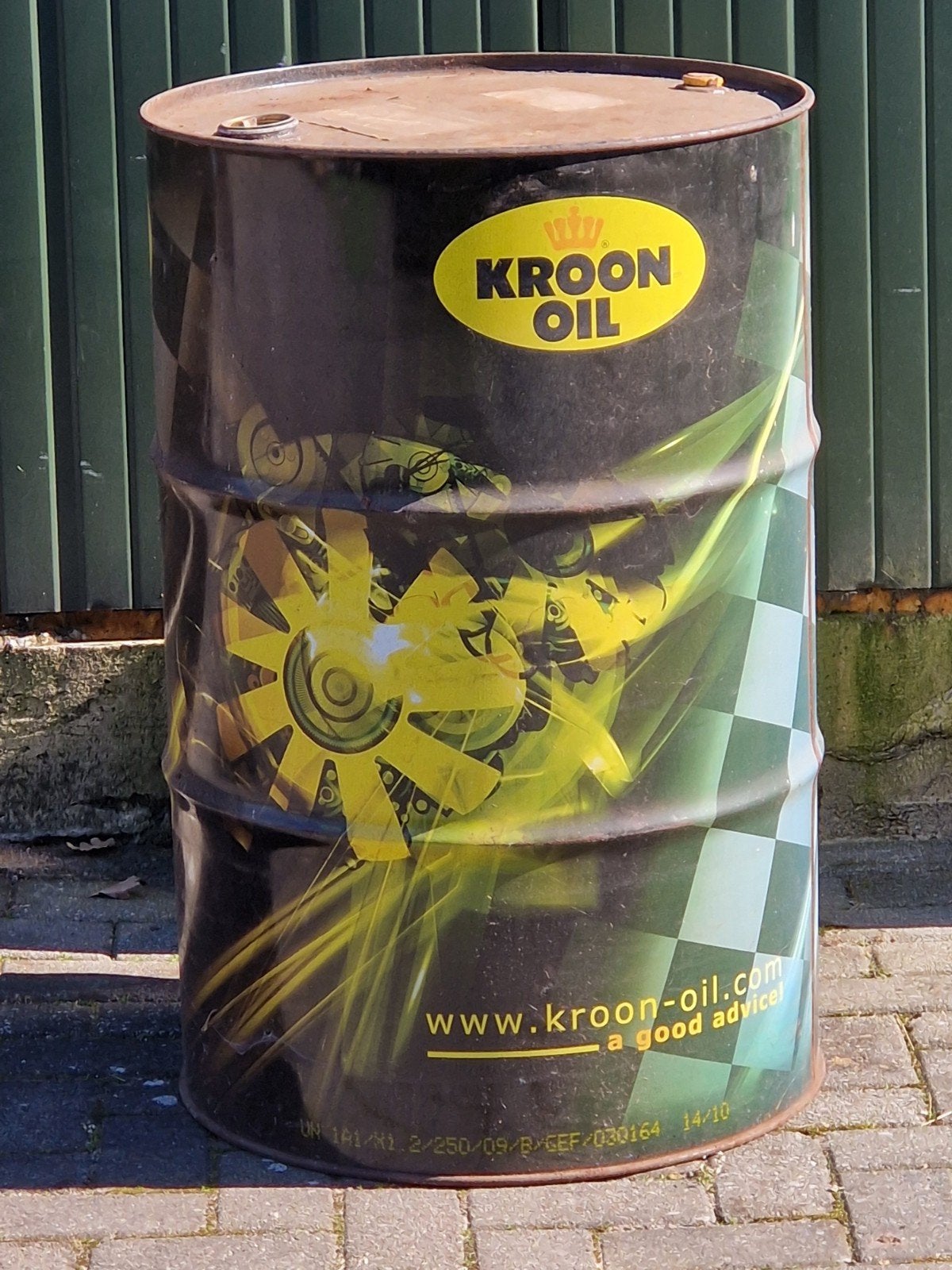 Kroon Oil vat, Ophalen