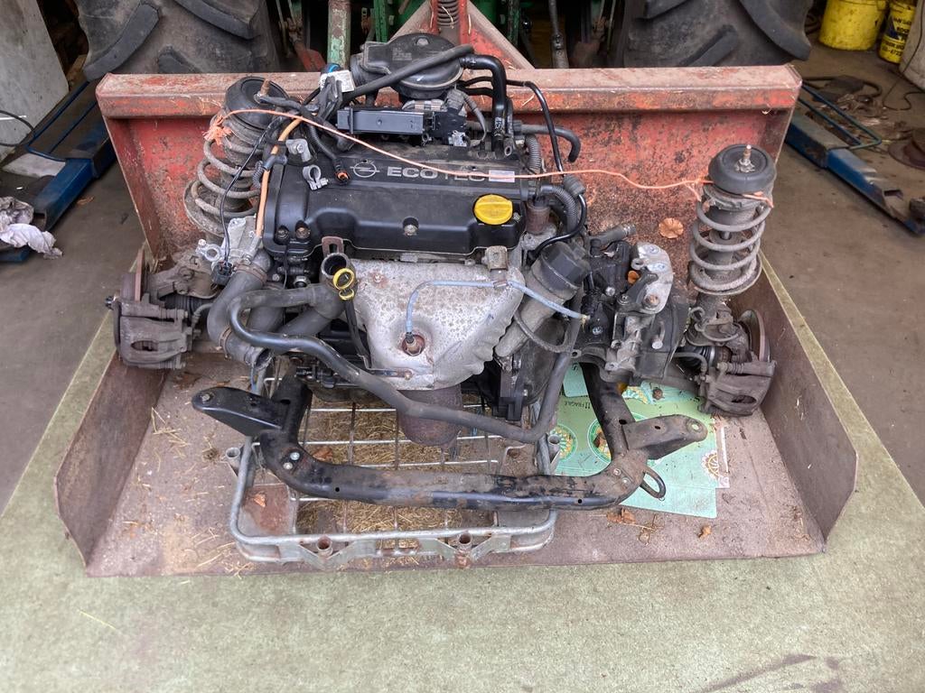 Opel Corsa C 1.2 16V 75 pk motorblok, Ophalen of Verzenden, Gebruikt, Opel