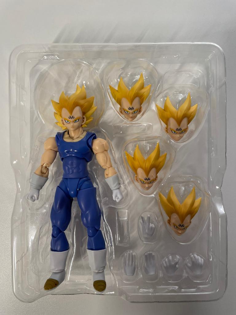 Bandai S.H. Figuarts Majin Vegeta Dragon Ball Z figuur, Verzamelen, Poppetjes en Figuurtjes, Ophalen, Zo goed als nieuw