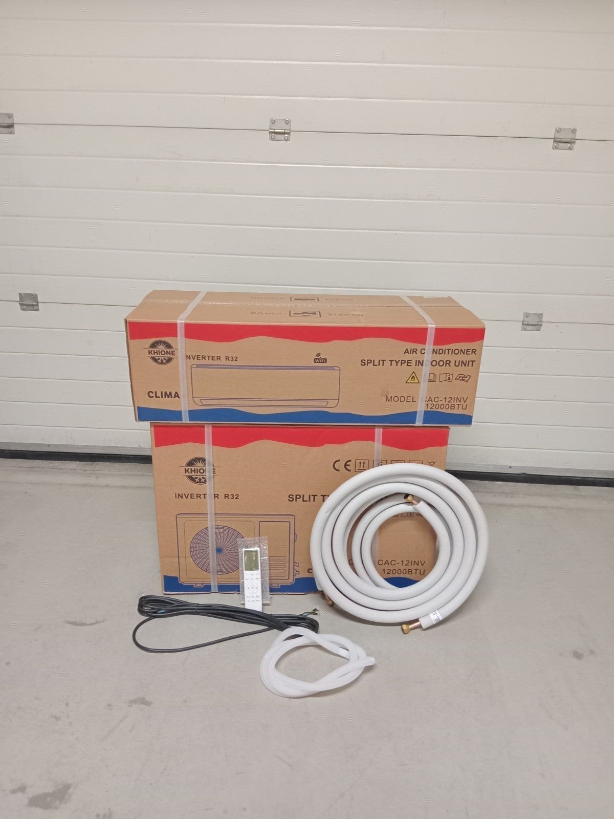 Airco split 3.5 kw 4M leidingset wifi R32 GRATIS BEZORGING, Witgoed en Apparatuur, Airco's, Koelen en Ontvochtigen, Timer, Nieuw