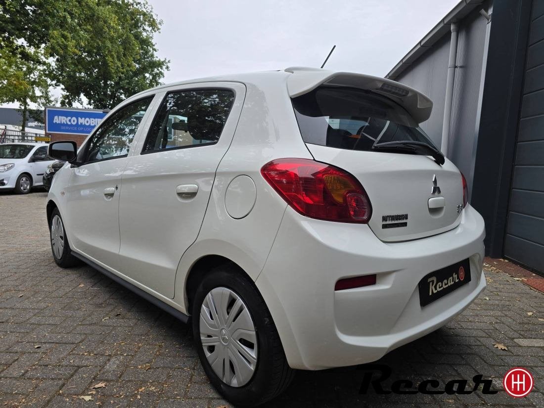 Mitsubishi Space Star - 1.0 Cool+/1eEig/Airco/5Drs/Elec/NwAp, Auto's, Voorwielaandrijving, Gebruikt, Euro 6, Wit