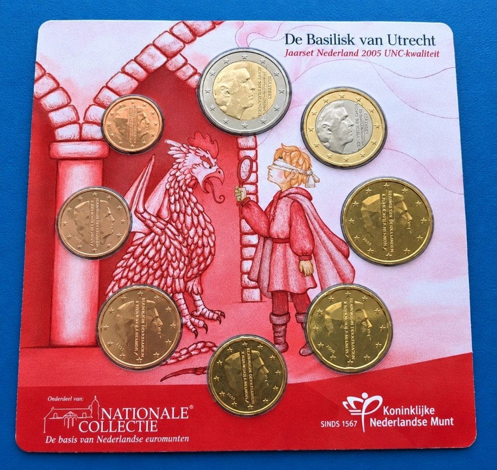 Jaarset Nederland 2026 - De Basikiek van Utrecht UNC, Verzenden, Koningin Beatrix, Euro's, Setje
