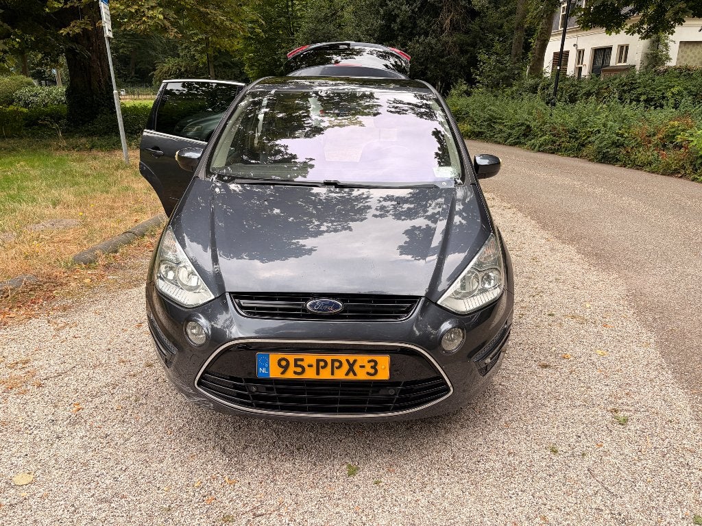 Ford S-Max 2.0 Stci 149KW Powershift 2010 Grijs, Auto's, Zwart, 4 cilinders, 7 stoelen, Particulier