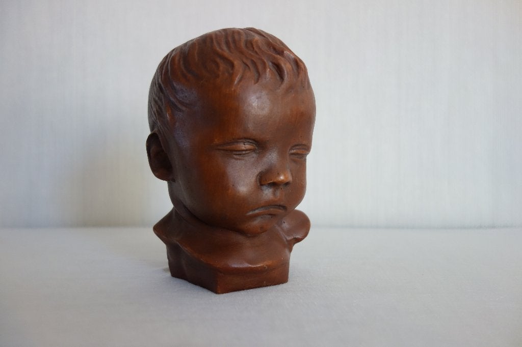 Beeld kinderhoofd composiet, Ophalen of Verzenden, Composieten, Beeld, Overige onderwerpen